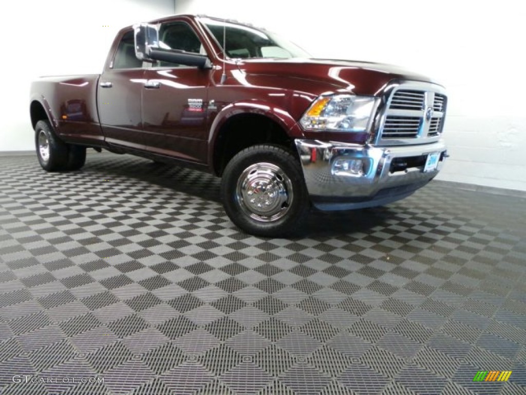 Deep Cherry Red Crystal Pearl Dodge Ram 3500 HD