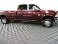 2012 Deep Cherry Red Crystal Pearl Dodge Ram 3500 HD Laramie Crew Cab 4x4 Dually  photo #3