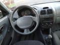 2002 Hyundai Accent Gray Interior Dashboard Photo