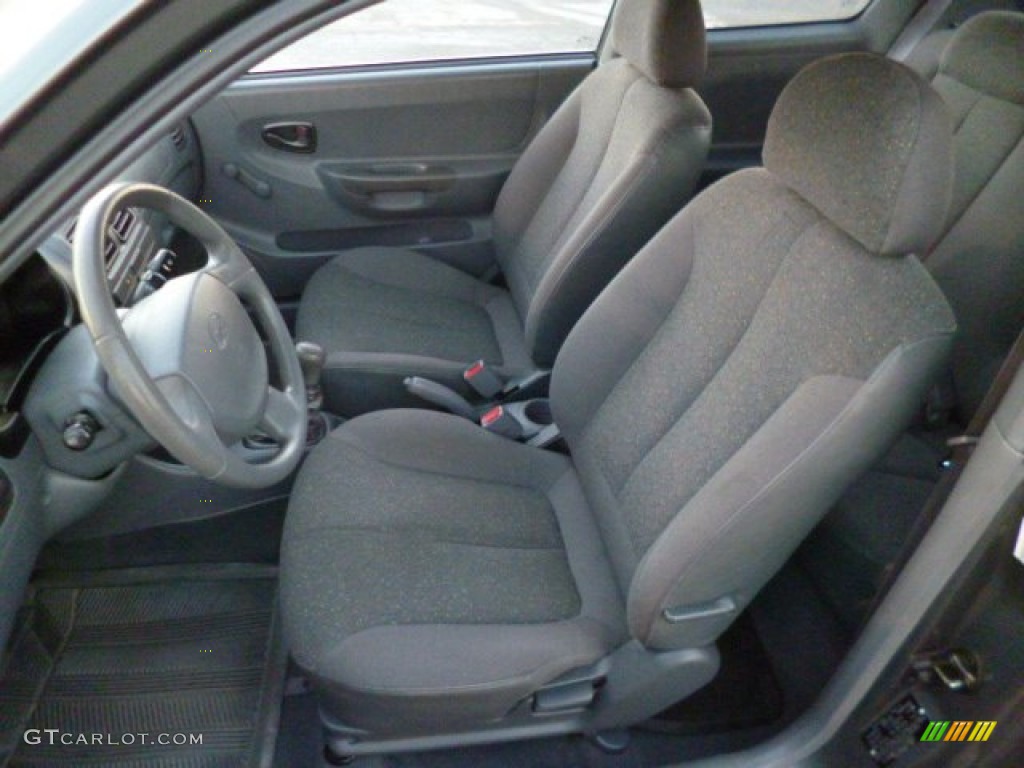 2002 Hyundai Accent L Coupe Front Seat Photos