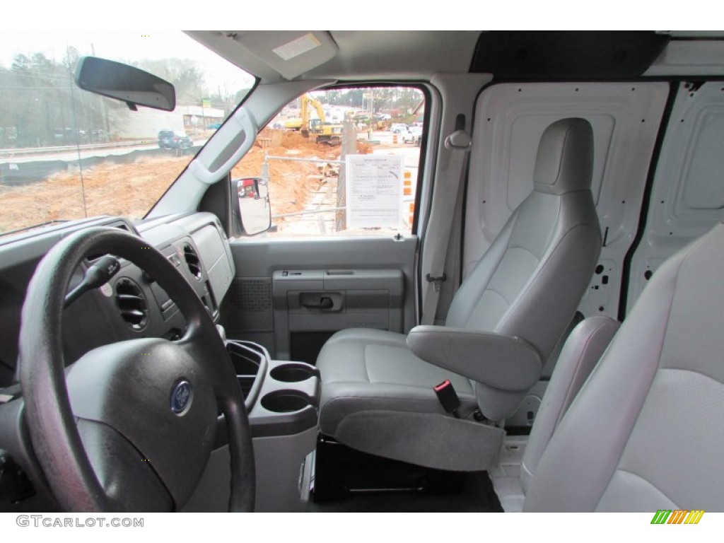 Medium Flint Interior 2013 Ford E Series Van E250 Cargo Photo #89736553