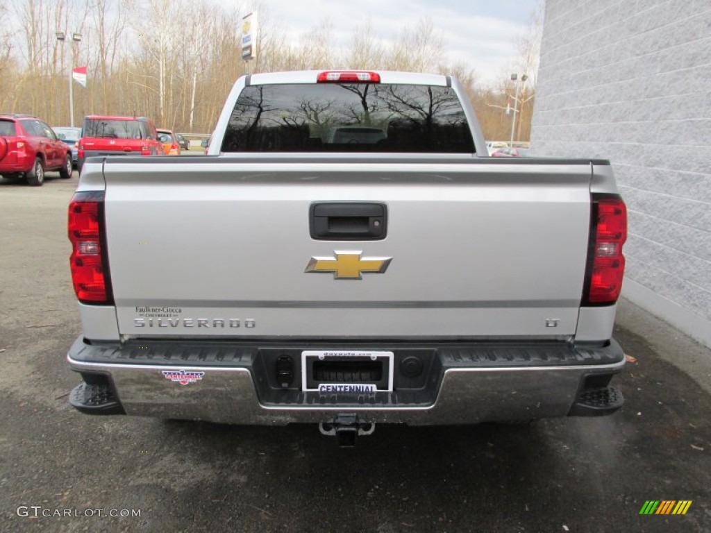 2014 Silverado 1500 LT Crew Cab 4x4 - Silver Ice Metallic / Jet Black photo #5