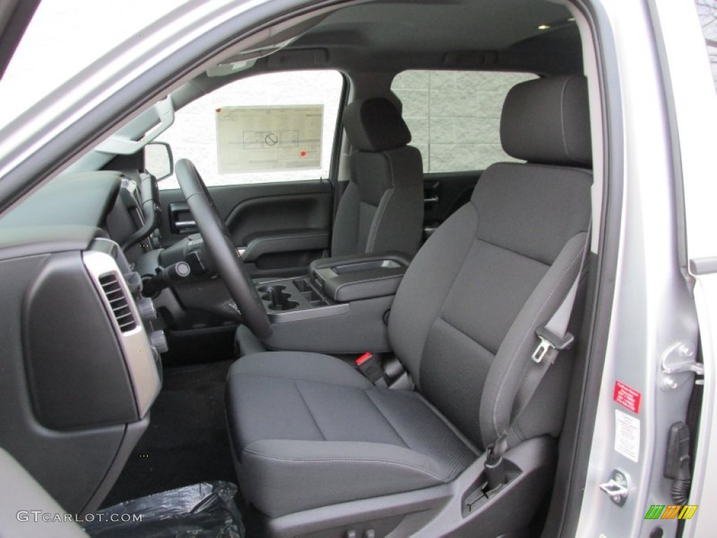 2014 Silverado 1500 LT Crew Cab 4x4 - Silver Ice Metallic / Jet Black photo #13