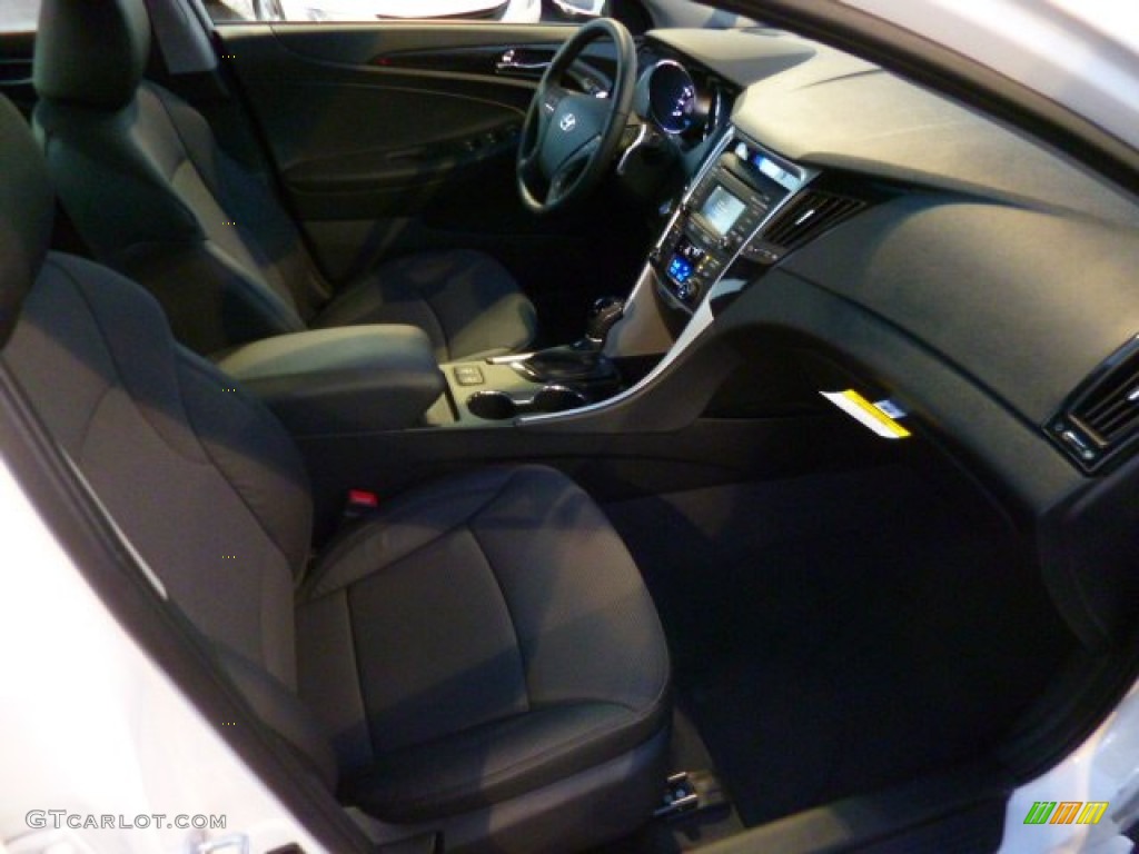 2014 Sonata SE 2.0T - Pearl White / Black photo #10