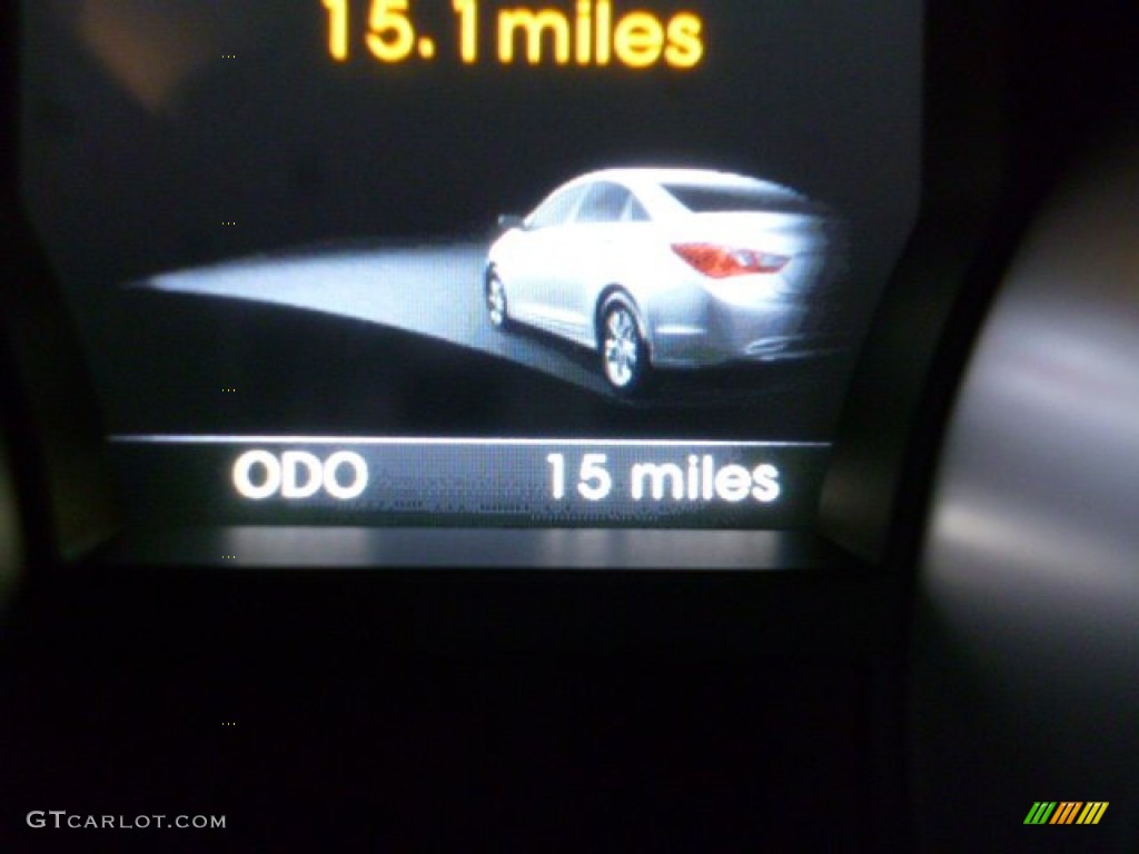 2014 Sonata SE 2.0T - Pearl White / Black photo #20