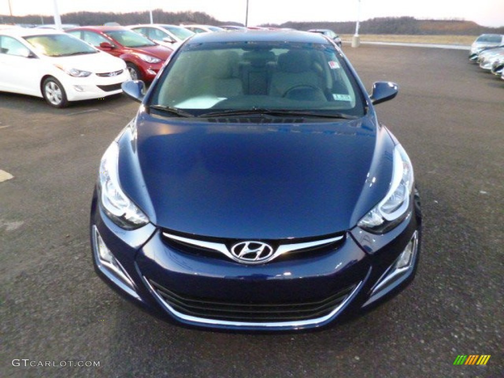 Blue 2014 Hyundai Elantra SE Sedan Exterior Photo #89738308