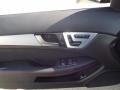 2014 Mercedes-Benz C Black/Red Stitch w/DINAMICA Inserts Interior Door Panel Photo