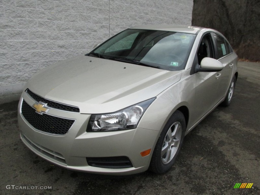 2014 Cruze LT - Champagne Silver Metallic / Jet Black photo #9