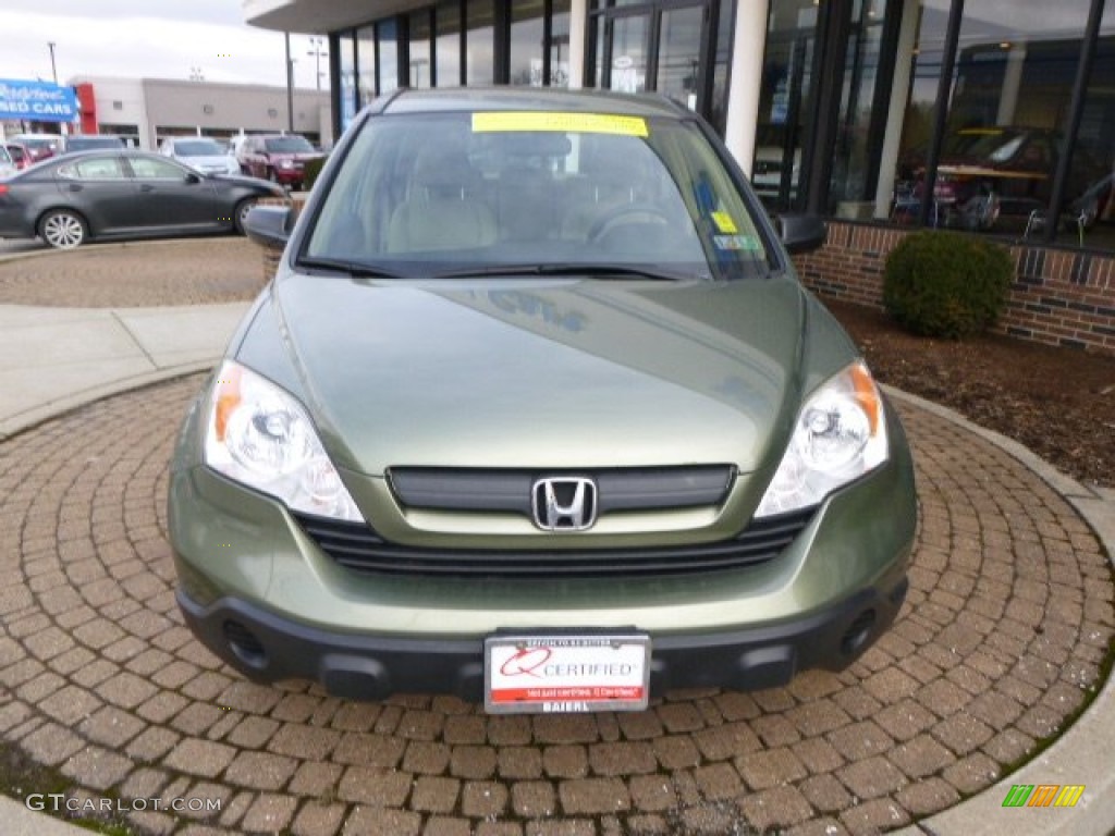 2008 CR-V LX - Green Tea Metallic / Ivory photo #2