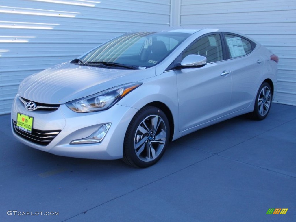 2014 Elantra Limited Sedan - Silver / Gray photo #7