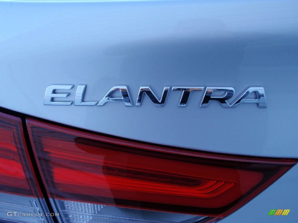 2014 Elantra Limited Sedan - Silver / Gray photo #14