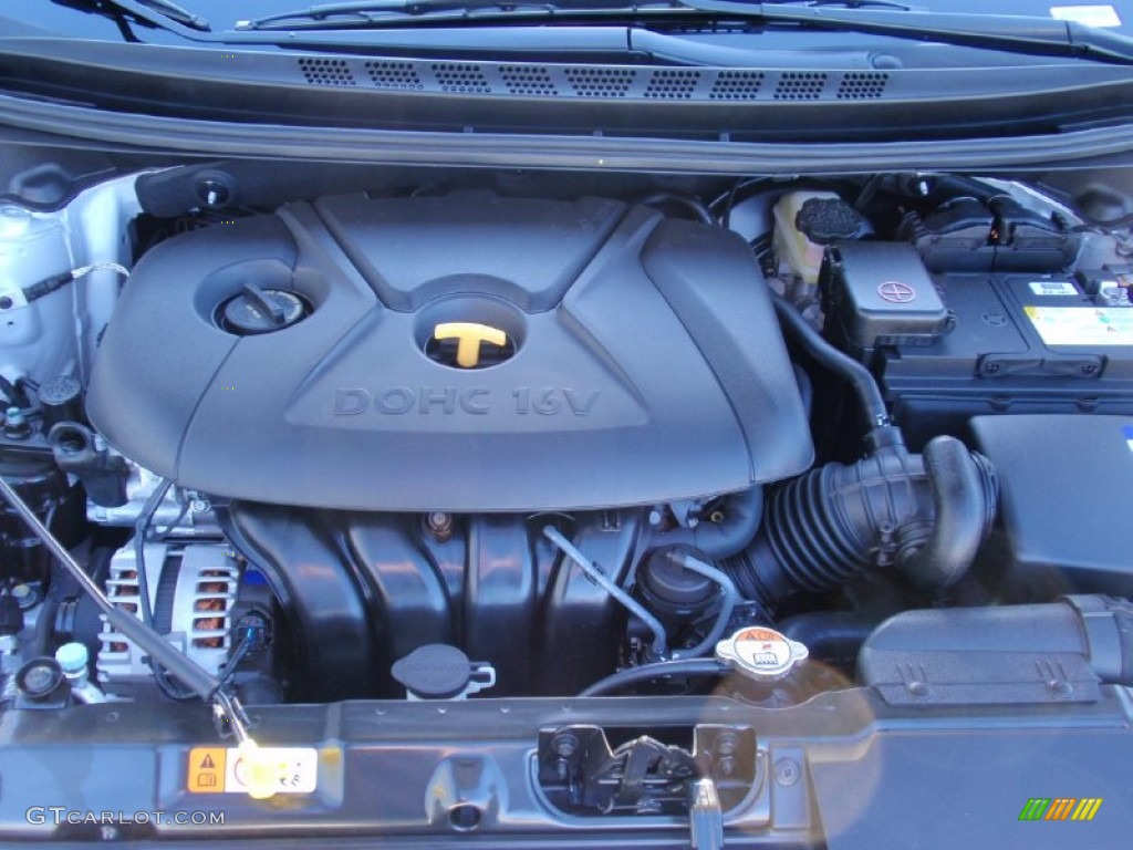 2014 Elantra Limited Sedan - Silver / Gray photo #16