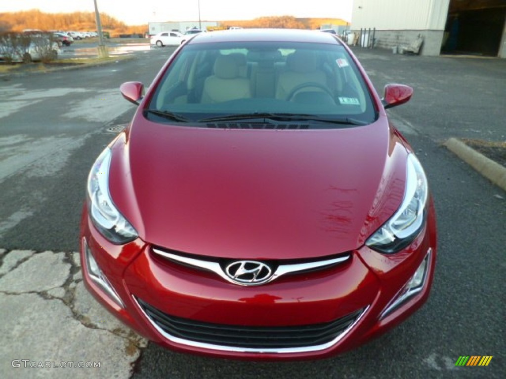 Red 2014 Hyundai Elantra SE Sedan Exterior Photo #89739223