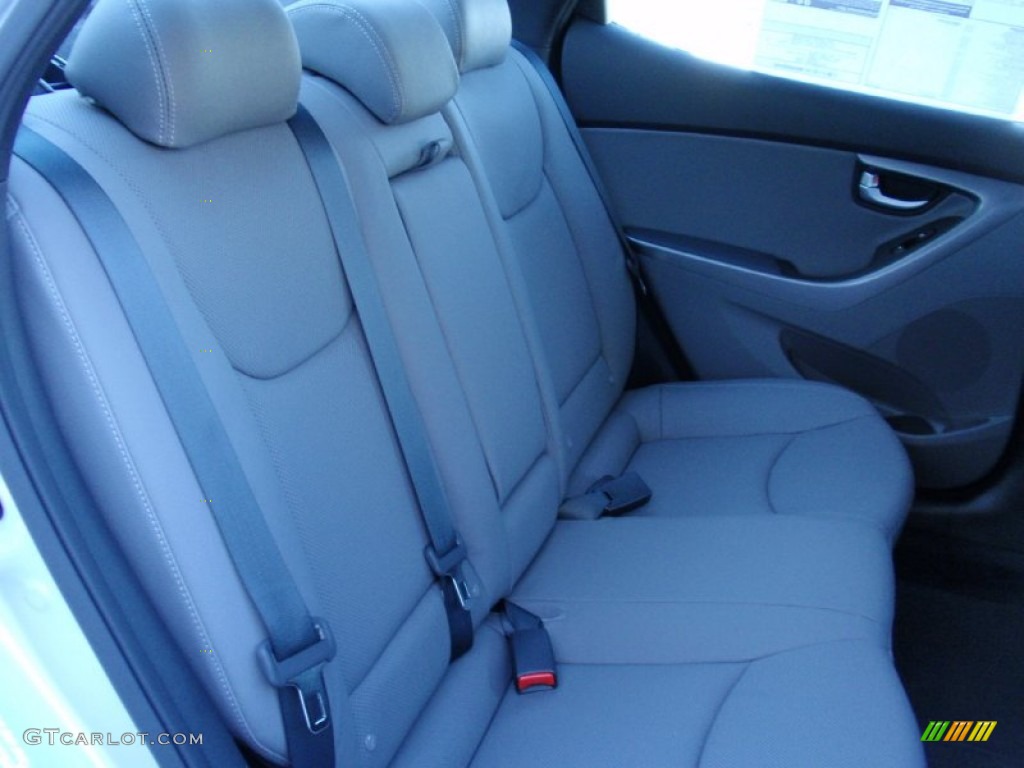 2014 Elantra Limited Sedan - Silver / Gray photo #21