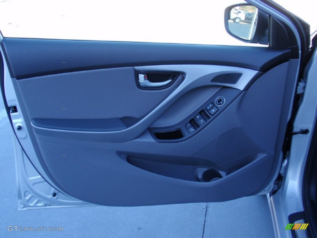 2014 Elantra Limited Sedan - Silver / Gray photo #23