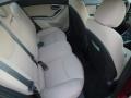 2014 Hyundai Elantra SE Sedan Rear Seat