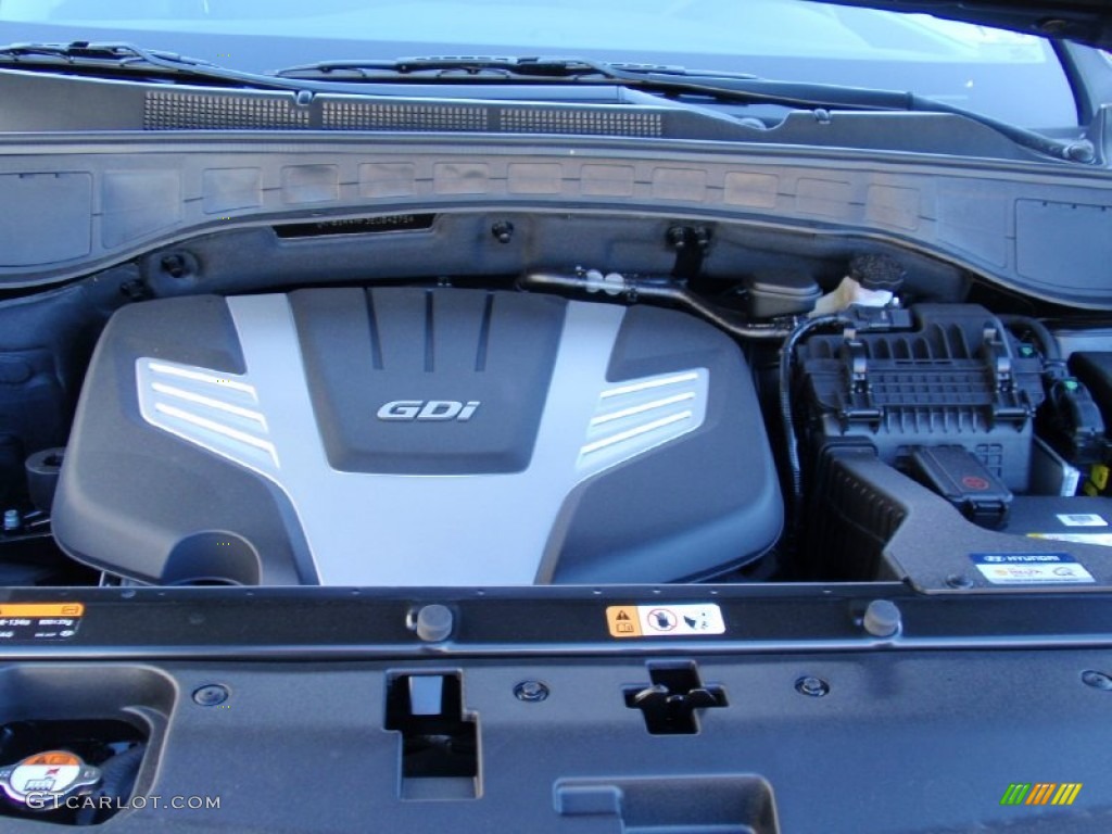 2014 Hyundai Santa Fe Limited 3.3 Liter GDI DOHC 24-Valve CVVT V6 Engine Photo #89740087