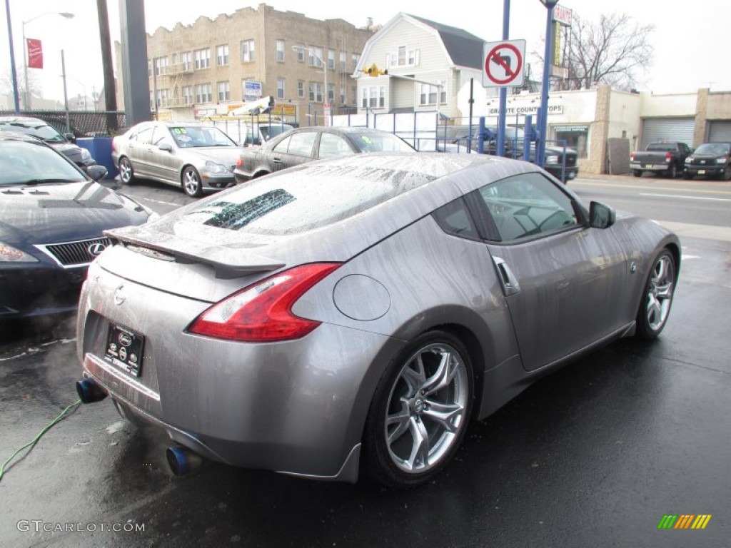 2009 370Z Coupe - Platinum Graphite / Black Leather photo #4