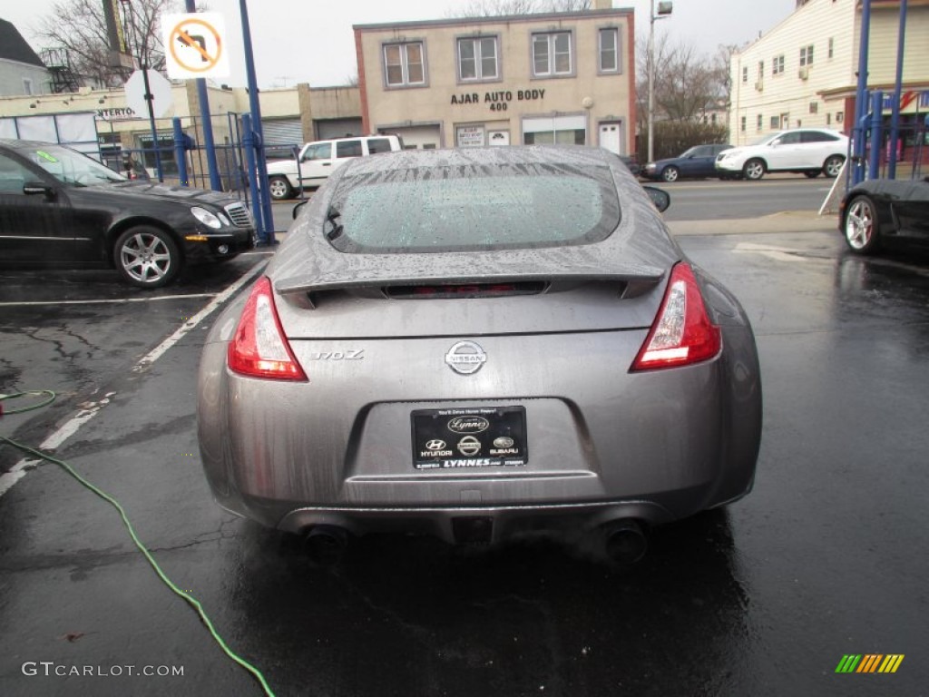 2009 370Z Coupe - Platinum Graphite / Black Leather photo #5