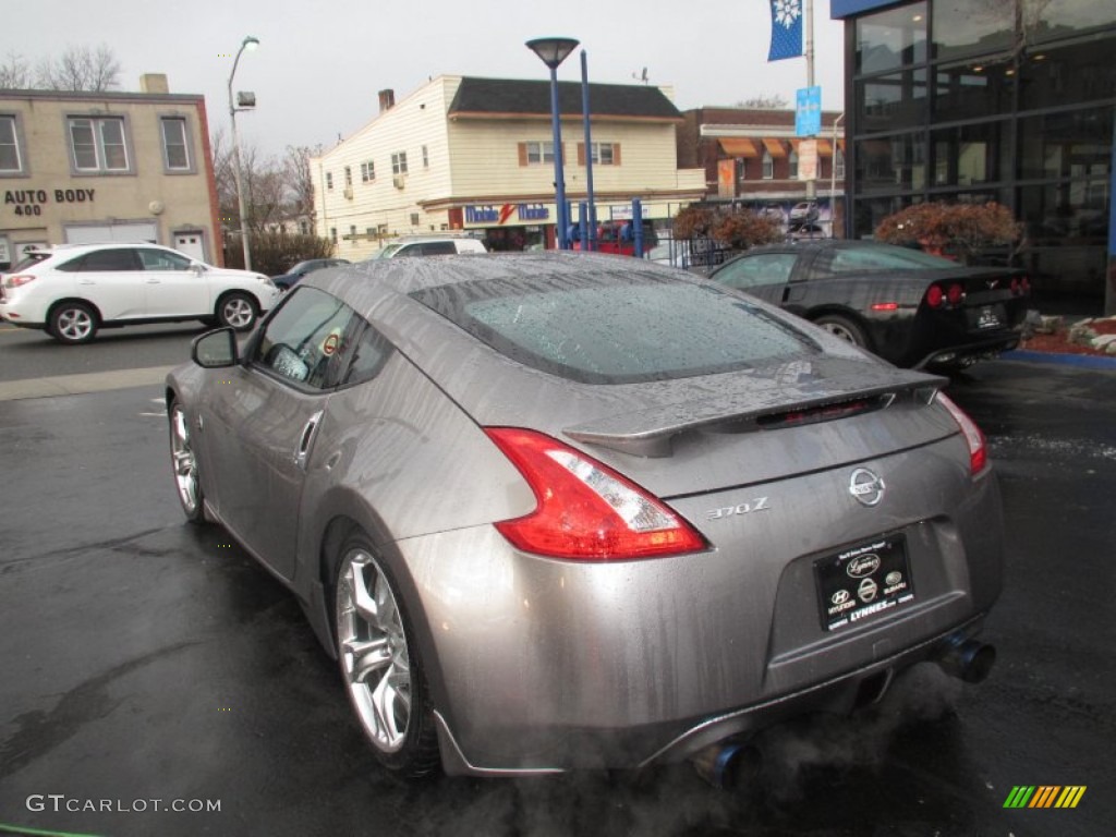 2009 370Z Coupe - Platinum Graphite / Black Leather photo #6