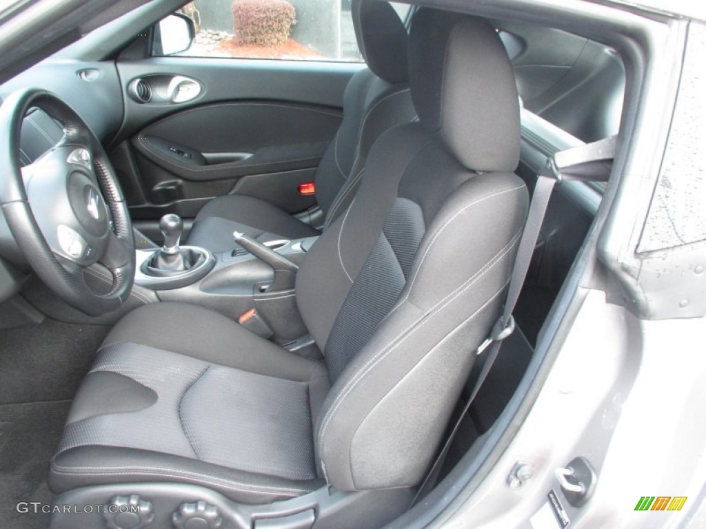 2009 370Z Coupe - Platinum Graphite / Black Leather photo #8