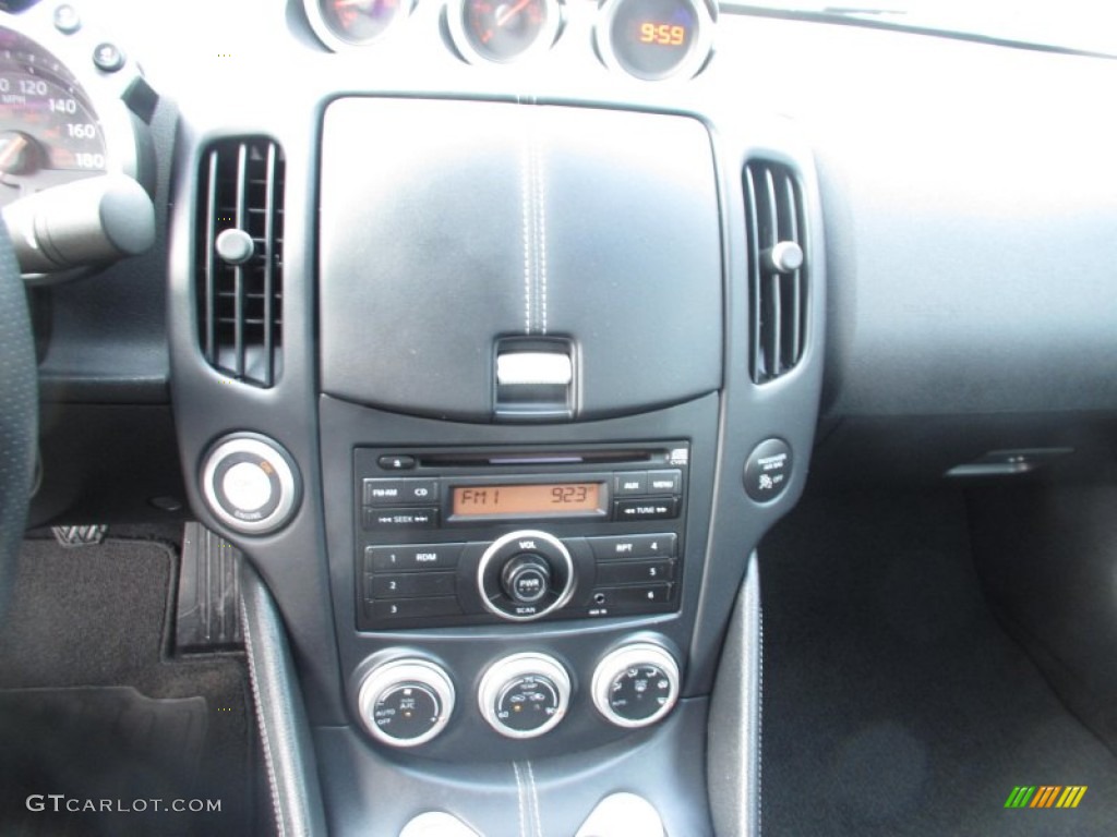 2009 370Z Coupe - Platinum Graphite / Black Leather photo #9