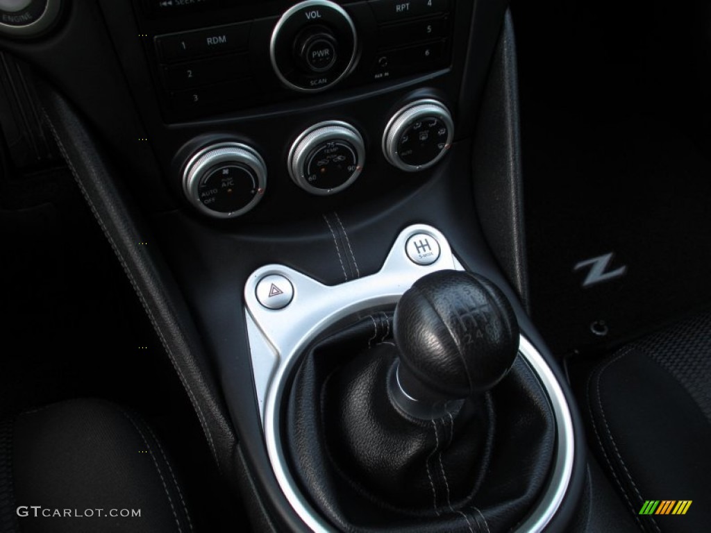 2009 370Z Coupe - Platinum Graphite / Black Leather photo #12