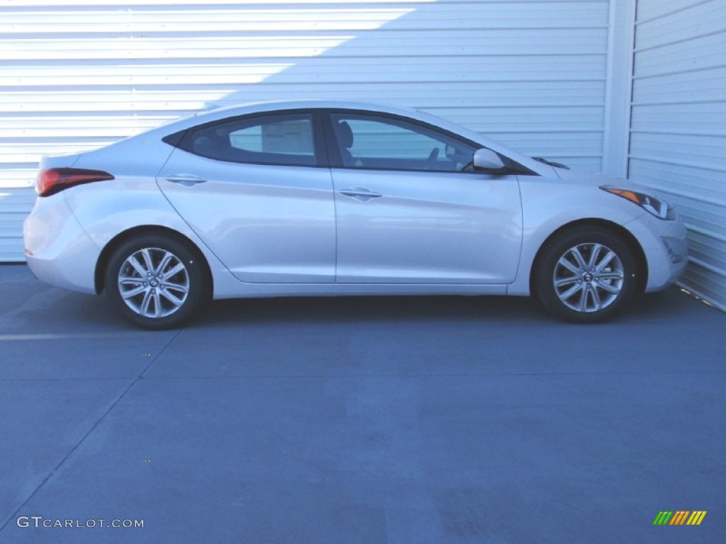 2014 Elantra SE Sedan - Silver / Gray photo #3