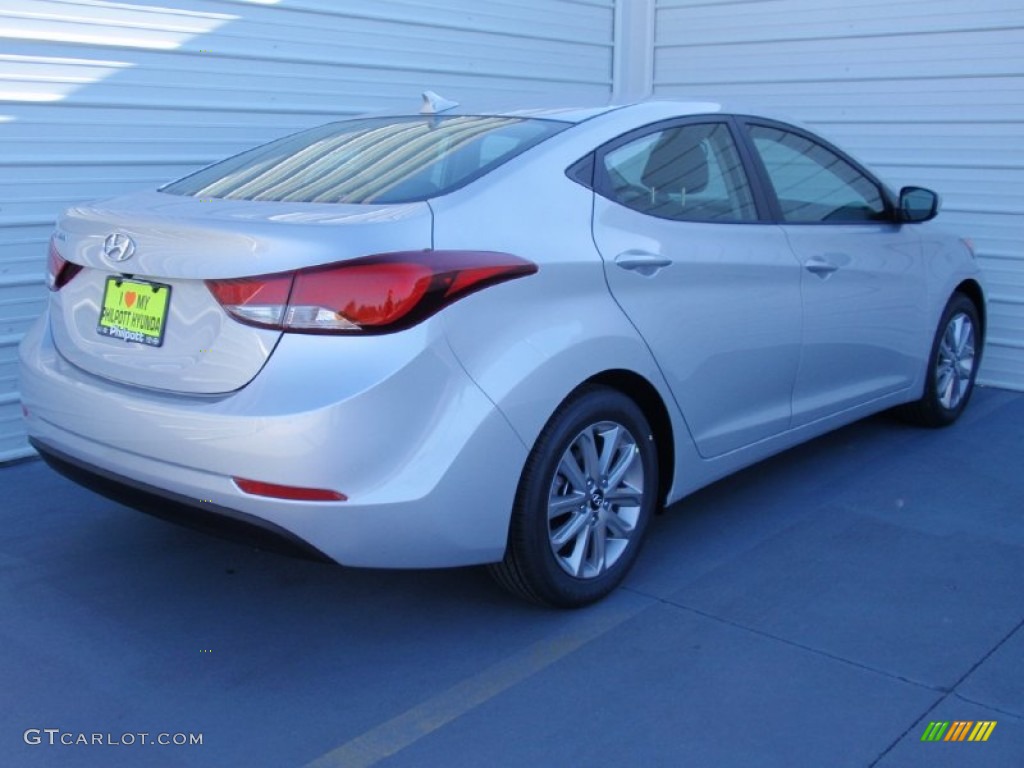 2014 Elantra SE Sedan - Silver / Gray photo #4