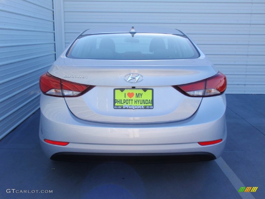 2014 Elantra SE Sedan - Silver / Gray photo #5