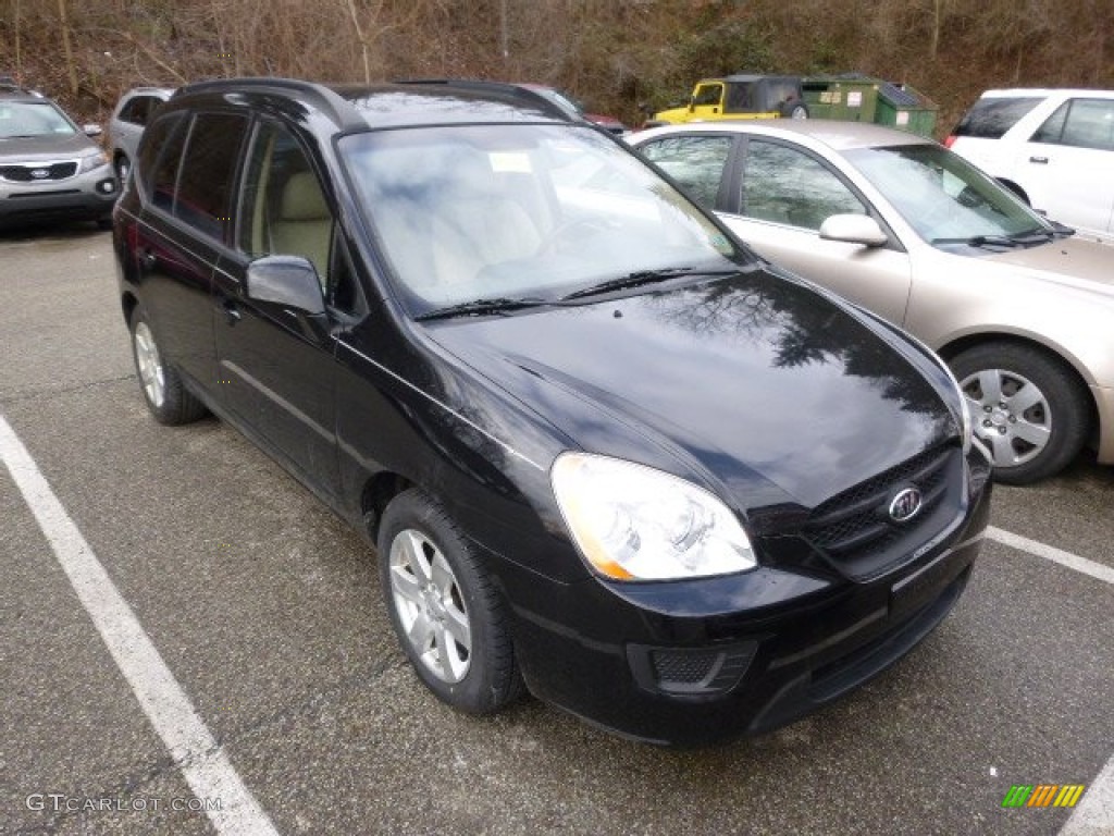 Black Cherry 2008 Kia Rondo LX Exterior Photo #89740867