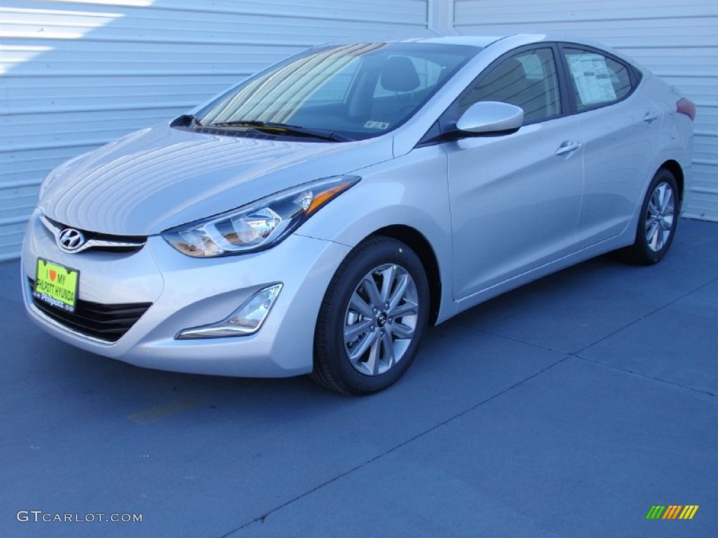2014 Elantra SE Sedan - Silver / Gray photo #7