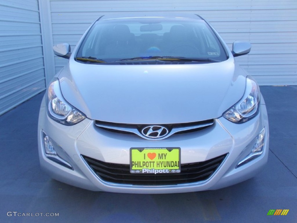 2014 Elantra SE Sedan - Silver / Gray photo #8
