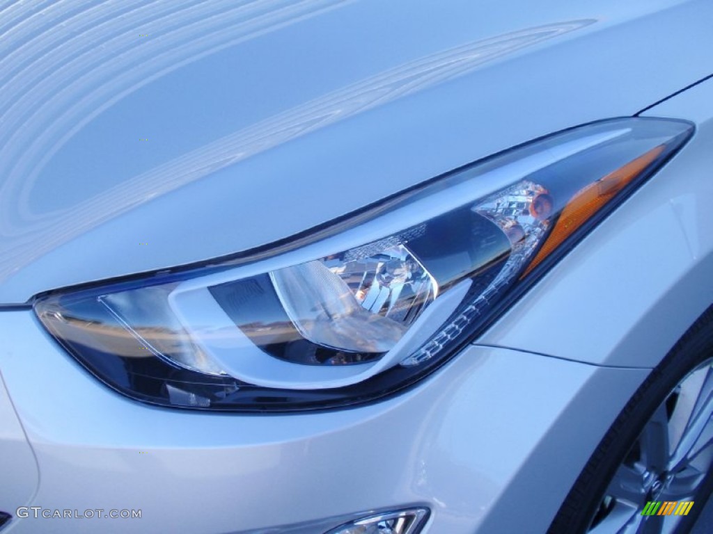 2014 Elantra SE Sedan - Silver / Gray photo #9