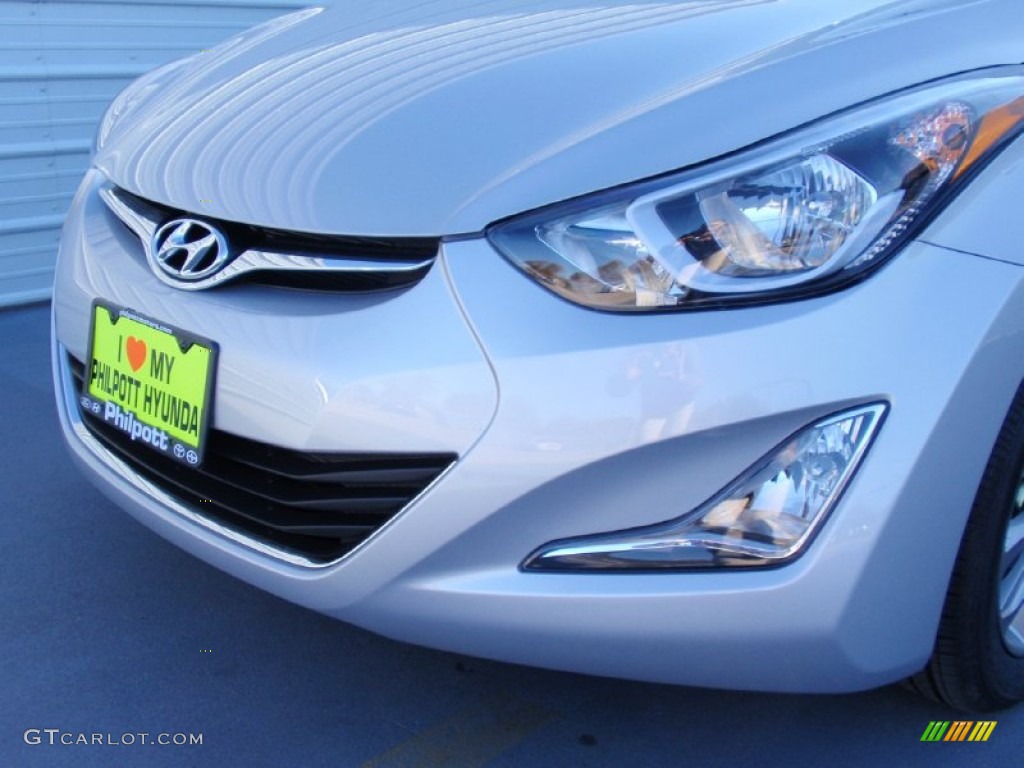 2014 Elantra SE Sedan - Silver / Gray photo #11