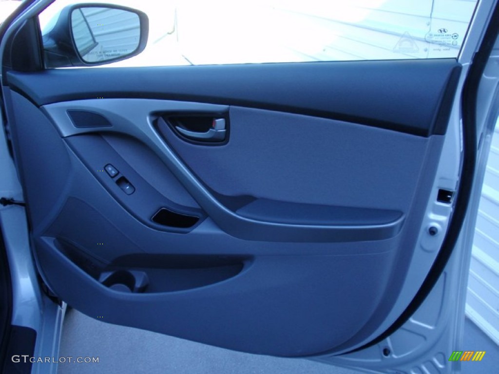 2014 Elantra SE Sedan - Silver / Gray photo #16