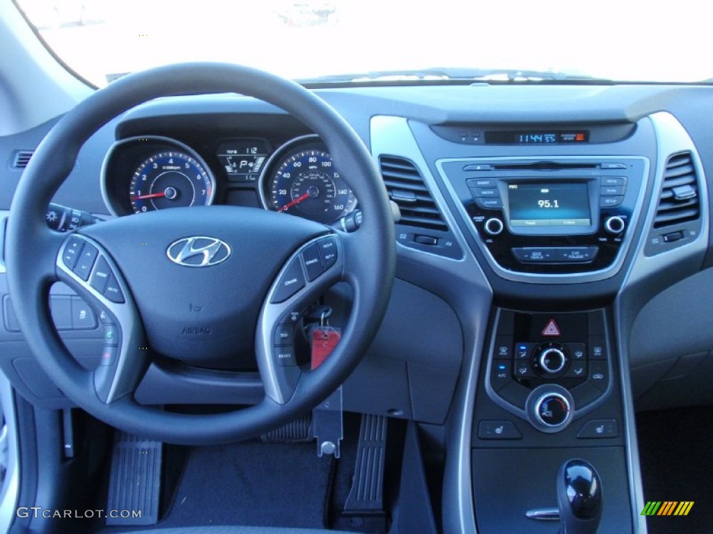 2014 Elantra SE Sedan - Silver / Gray photo #27
