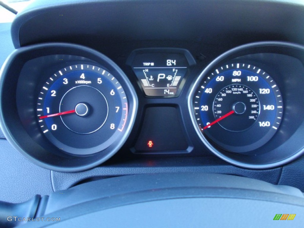 2014 Hyundai Elantra Limited Sedan Gauges Photos