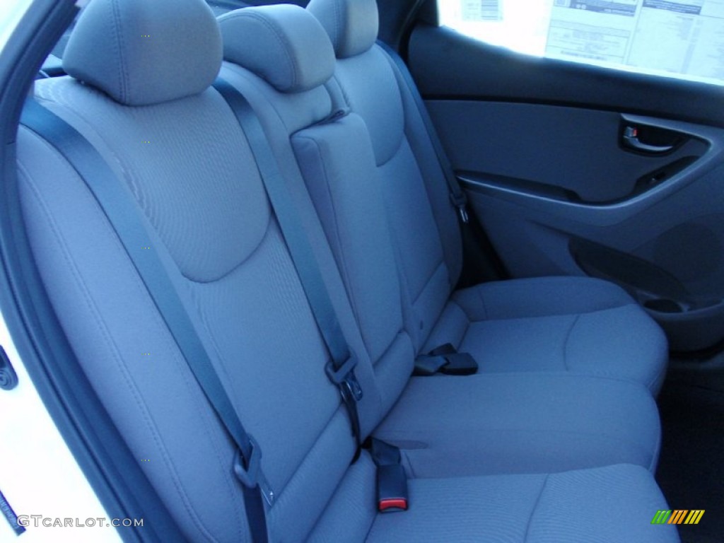 2014 Hyundai Elantra SE Sedan Rear Seat Photo #89742862