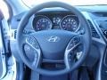 Gray 2014 Hyundai Elantra SE Sedan Steering Wheel