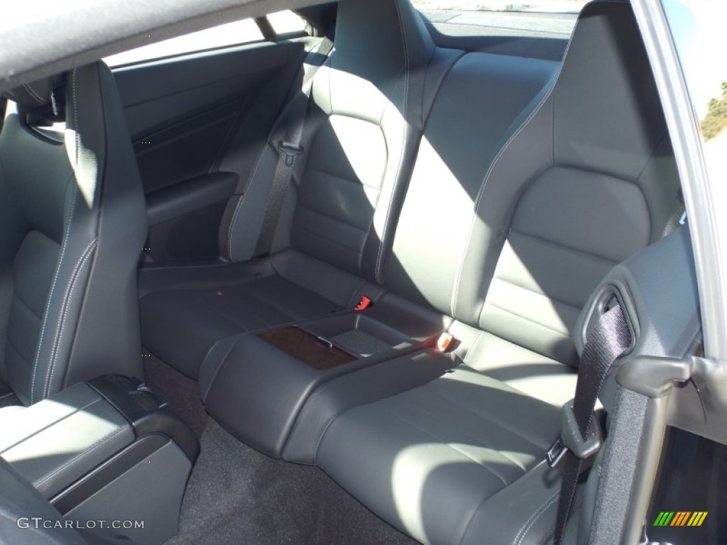 2014 Mercedes-Benz E 550 Coupe Rear Seat Photo #89743999