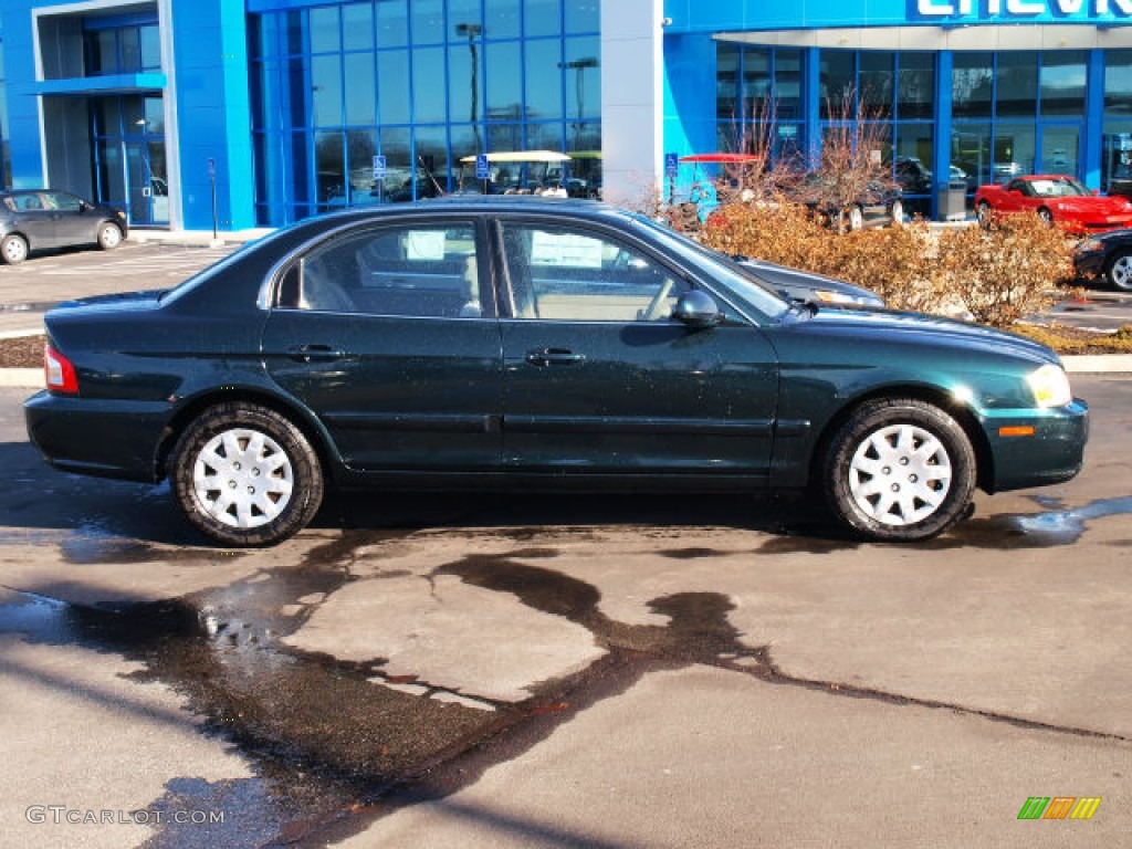 2004 Optima LX - Olive Green / Beige photo #1
