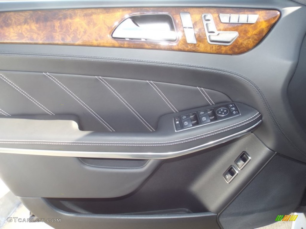 2014 Mercedes-Benz GL 63 AMG 4Matic Black Door Panel Photo #89745334