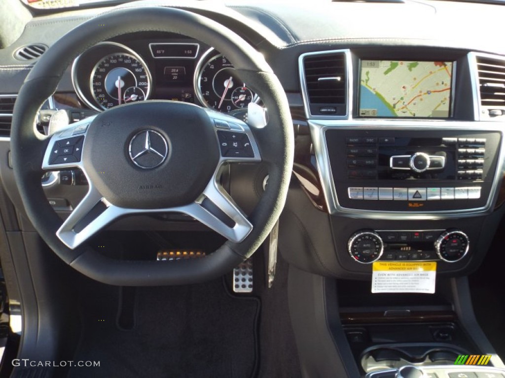 2014 Mercedes-Benz GL 63 AMG 4Matic Black Dashboard Photo #89745412