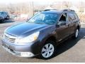 2011 Graphite Gray Metallic Subaru Outback 2.5i Premium Wagon  photo #3