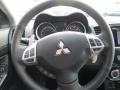 Black 2014 Mitsubishi Lancer GT Steering Wheel