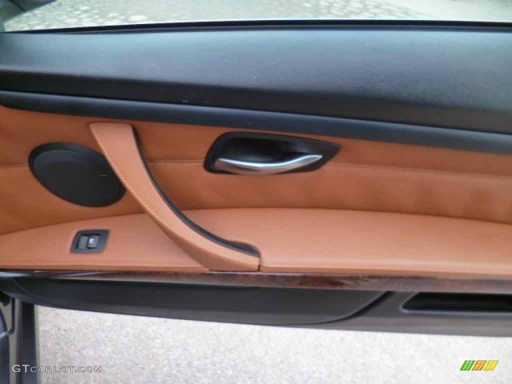 2008 3 Series 335xi Coupe - Sparkling Graphite Metallic / Saddle Brown/Black photo #11