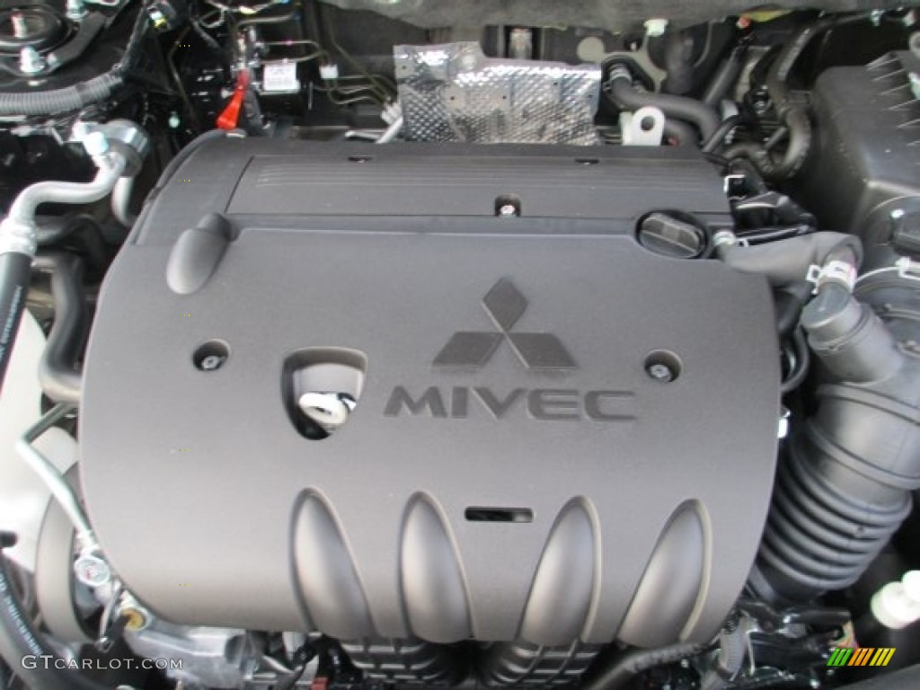 2014 Mitsubishi Lancer GT 2.4 Liter DOHC 16-Valve MIVEC 4 Cylinder Engine Photo #89747407