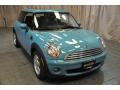 2007 Oxygen Blue Mini Cooper Hardtop  photo #4