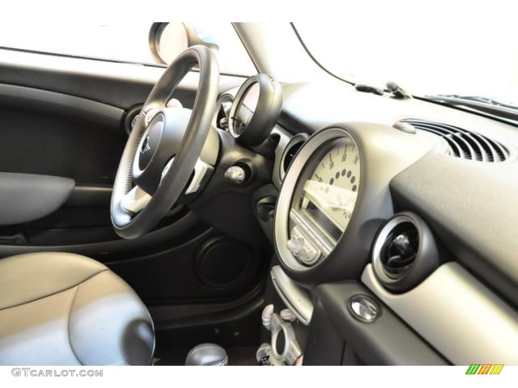 2007 Cooper Hardtop - Oxygen Blue / Grey/Carbon Black photo #12
